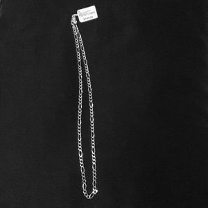 20" Sterling Silver Figaro Chain Necklace